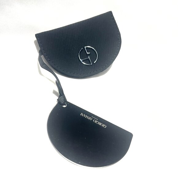 NWT Giorgio Armani Beauty Pocket Mirror Compact Makeup Mirror With Case - Picture 3 of 8